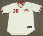 MARIO SOTO Cincinnati Reds 1984 Majestic Cooperstown Home Baseball Jersey