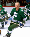 Customized 1970's Away CCM Hartford Whalers Jersey - ACTION