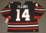 THEOREN FLEURY Chicago Blackhawks 2002 CCM Throwback Alternate NHL Hockey Jersey