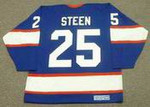 THOMAS STEEN Winnipeg Jets 1993 CCM Vintage Throwback Away NHL Hockey Jersey
