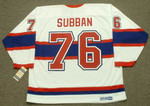 P.K. SUBBAN Montreal Canadiens 1946 CCM Vintage Throwback NHL Hockey Jersey