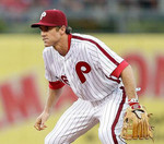 CHASE UTLEY Philadelphia Phillies 1980's Majestic Cooperstown Throwback Home Baseball Jersey