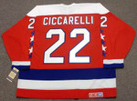 DINO CICCARELLI Washington Capitals 1990 CCM Vintage Throwback NHL Hockey Jersey