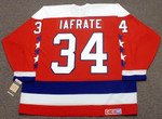 AL IAFRATE 1992 CCM Vintage Throwback Washington Capitals jersey - BACK