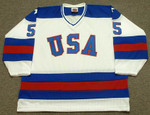 MIKE RAMSEY 1980 USA Olympic Hockey Jersey