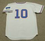 RON SANTO Chicago Cubs 1968 Away Majestic Baseball Throwback Jersey