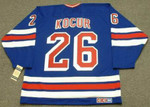 JOEY KOCUR New York Rangers 1990's CCM Vintage Throwback NHL Hockey Jersey