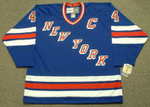 RON GRESCHNER New York Rangers 1986 CCM Throwback NHL Hockey Jersey