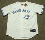 ED SPRAGUE Toronto Blue Jays 1993 Majestic Cooperstown Home Baseball Jersey