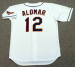 ROBERTO ALOMAR Baltimore Orioles 1996 Majestic Throwback Baseball Jersey