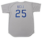 BUDDY BELL Texas Rangers 1989 Majestic Cooperstown Throwback Away Jersey