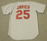 JULIAN JAVIER St. Louis Cardinals 1967 Majestic Cooperstown Throwback Away Jersey