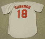 MIKE SHANNON St. Louis Cardinals 1967 Majestic Cooperstown Throwback Away Jersey