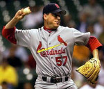 DARRYL KILE St. Louis Cardinals 2000 Majestic Cooperstown Throwback Away Jersey