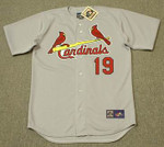 TOM PAGNOZZI St. Louis Cardinals 1992 Majestic Cooperstown Throwback Away Jersey