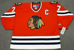 CHRIS CHELIOS Chicago Blackhawks 1996 CCM Throwback Away Hockey Jersey - FRONT