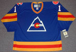 GLENN RESCH Colorado Rockies 1980 CCM Vintage Throwback NHL Hockey Jersey