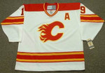 TIM HUNTER Calgary Flames 1980's CCM Vintage Throwback Home NHL Hockey Jersey