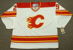 JOEL OTTO Calgary Flames 1980's CCM Vintage Throwback Home NHL Hockey Jersey