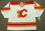 HAKAN LOOB Calgary Flames 1980's CCM Vintage Throwback Home NHL Hockey Jersey