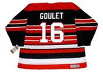 MICHEL GOULET Chicago Blackhawks 1992 CCM Vintage Throwback NHL Hockey Jersey - BACK