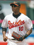 ADAM JONES Baltimore Orioles 2008 Home Majestic Throwback Baseball Jersey - ACTION