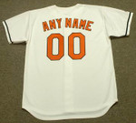 BALTIMORE ORIOLES 2000's Home Majestic Throwback Personalized MLB Jerseys - BACK