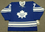 DARRYL SITTLER Toronto Maple Leafs 1970 CCM Vintage Throwback NHL Hockey Jersey - FRONT