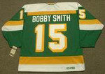 BOBBY SMITH Minnesota North Stars Jersey 1981 CCM Vintage Throwback NHL - BACK