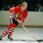 BOBBY HULL Chicago Blackhawks 1971 CCM Throwback NHL Away Hockey Jersey