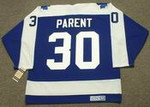 BERNIE PARENT Toronto Maple Leafs 1971 Away CCM Throwback NHL Hockey Jersey - BACK