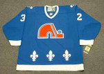 DALE HUNTER Quebec Nordiques 1985 Away CCM Vintage Throwback Hockey Jersey - FRONT