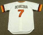 KURT BEVACQUA San Diego Padres 1984 Majestic Cooperstown Throwback Home Baseball Jersey