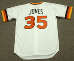 RANDY JONES San Diego Padres 1980 Majestic Cooperstown Throwback Home Baseball Jersey