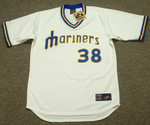 RAY FOSSE Seattle Mariners 1977 Majestic Cooperstown Throwback Baseball Jersey