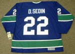 DANIEL SEDIN Vancouver Canucks 1970's CCM Vintage Throwback Home Hockey Jersey