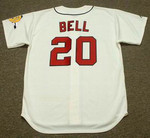 GUS BELL Milwaukee Braves 1960's Majestic Cooperstown Throwback Baseball Jersey