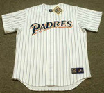 FRED McGRIFF San Diego Padres 1992 Home Majestic Throwback Baseball Jersey - FRONT