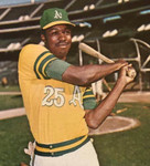 GEORGE HENDRICK Oakland Athletics 1972 Majestic Cooperstown Baseball Jersey