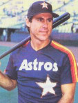 PHIL GARNER Houston Astros 1980's Majestic Cooperstown Throwback Baseball Jersey