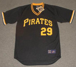 RICK RHODEN Pittsburgh Pirates 1982 Majestic Cooperstown Throwback Baseball Jersey