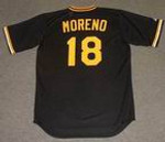 OMAR MORENO Pittsburgh Pirates 1979 Majestic Cooperstown Throwback Baseball Jersey