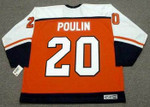 DAVE POULIN Philadelphia Flyers 1987 Away CCM Throwback NHL Hockey Jersey - BACK