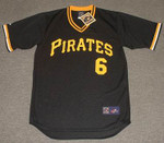 RENNIE STENNETT Pittsburgh Pirates 1977 Majestic Cooperstown Throwback Baseball Jersey