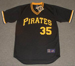 MANNY SANGUILLEN Pittsburgh Pirates 1979 Majestic Cooperstown Throwback Baseball Jersey