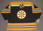 DAVID KREJCI Boston Bruins 2007 CCM Vintage Throwback NHL Hockey Jersey