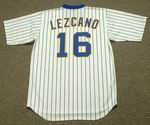 SIXTO LEZCANO Milwaukee Brewers 1979 Majestic Cooperstown Throwback Home Jersey