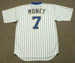 Don Money 1982 Milwaukee Brewers Cooperstown Home MLB Throwback Baseball Jerseys - BACK