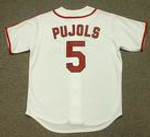 Albert Pujols 1940's St. Louis Cardinals Majestic MLB Baseball Throwback Jersey - BACK