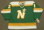DIRK GRAHAM Minnesota North Stars 1986 CCM Vintage Throwback NHL Jersey